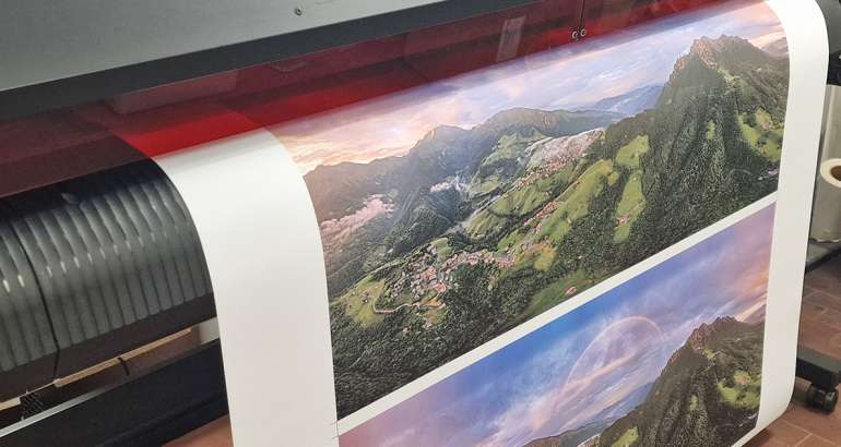 Trend 2026 nella stampa su grandi formati